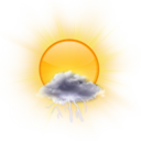 starkes Gewitter