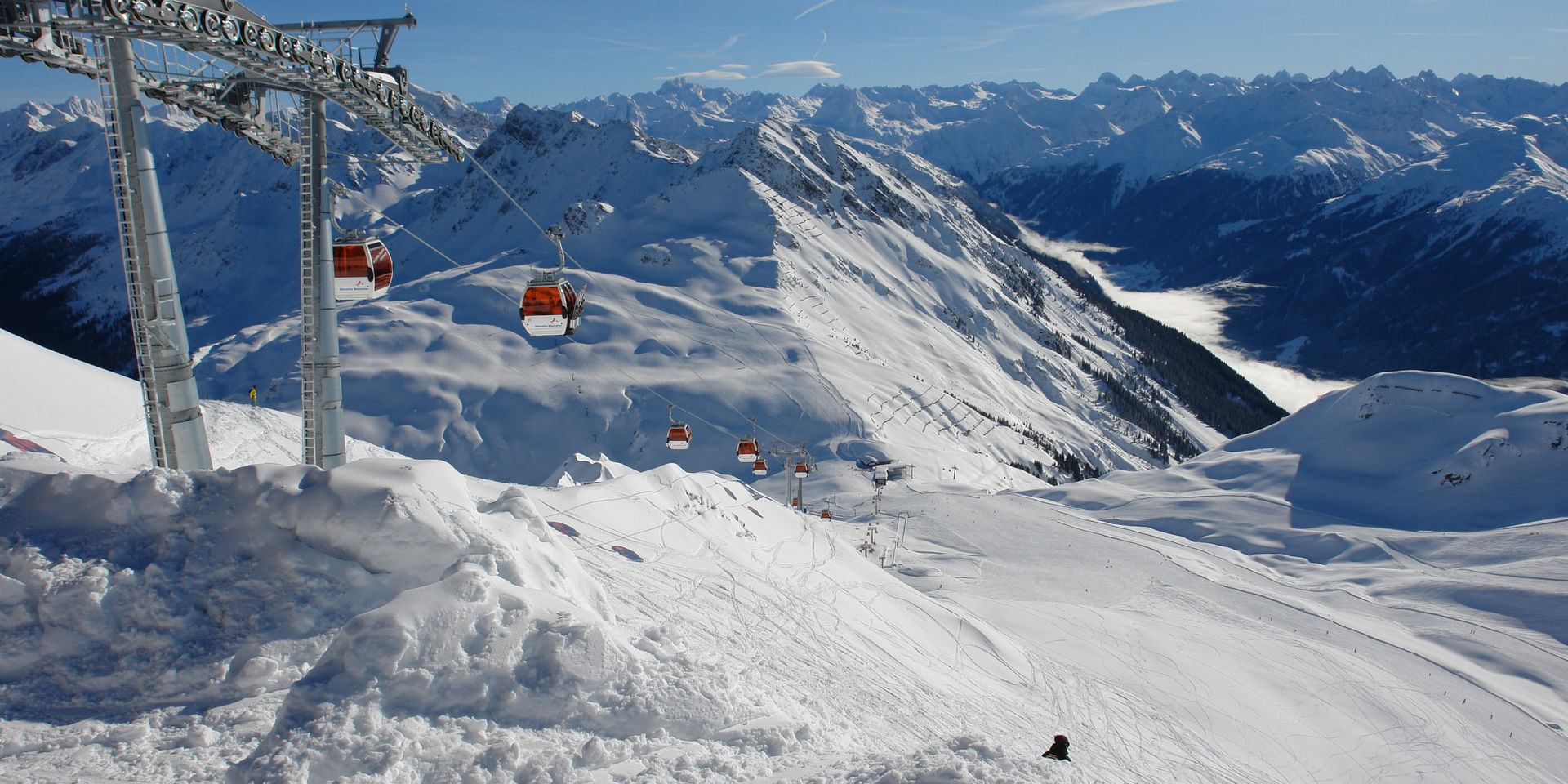 Skigebiet Silvretta Montafon Skiurlaub Gaschurn Skigebiete Vorarlberg Winterurlaub Österreich